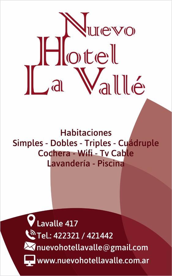 Nuevo Hotel La Valle Villa Mercedes Kültér fotó